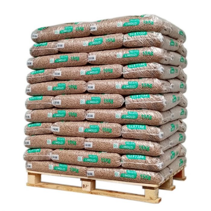 PELLET LIMOUZI – PALETTE DE 66 SACS DE 15 KG - Image 1