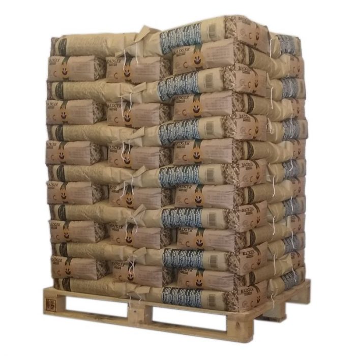 PELLET BADGER – PALETTE DE 65 SACS DE 15 KG - Image 1