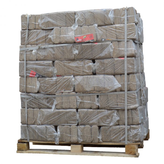 Briquettes de bois Ruf 100% Chêne palette (960Kg) - Image 1