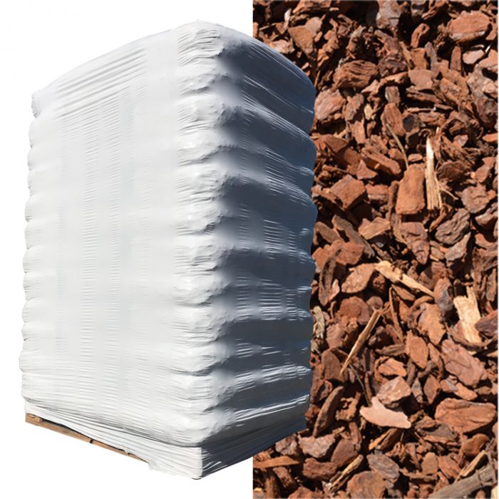 Écorce d'arbre Palette française Pinus Maritima 2,15 mètres cubes (10-20mm) - Image 1