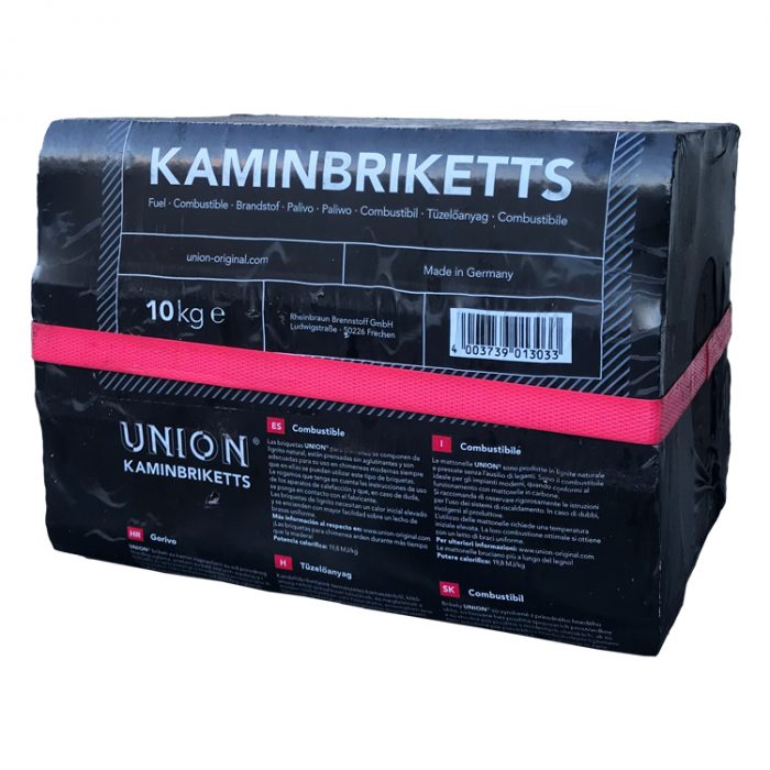 Mixte de briquettes de bois 100% chêne + briquettes de lignite palette (930Kg) - Image 2