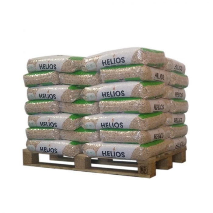 Pellet HELIOS – 1/2 Palette de 35 Sacs de 15KG - Image 1