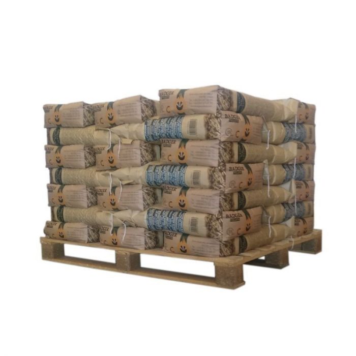 Pellet BADGER – 1/2 Palette de 35 Sacs de 15 KG - Image 1
