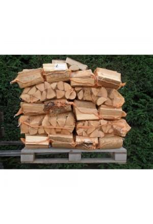 40 sacs de bois sec – 100% frêne – 8 kg - Image 2