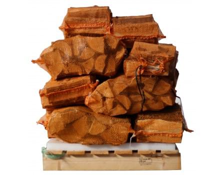 15 sacs de bois de bouleau 100% sec de 8 kg – 25cm - Image 1